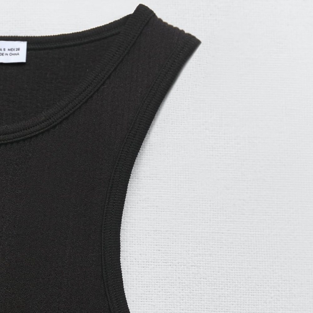 Zara Black Cut-Out Dress - Picture 4 of 5